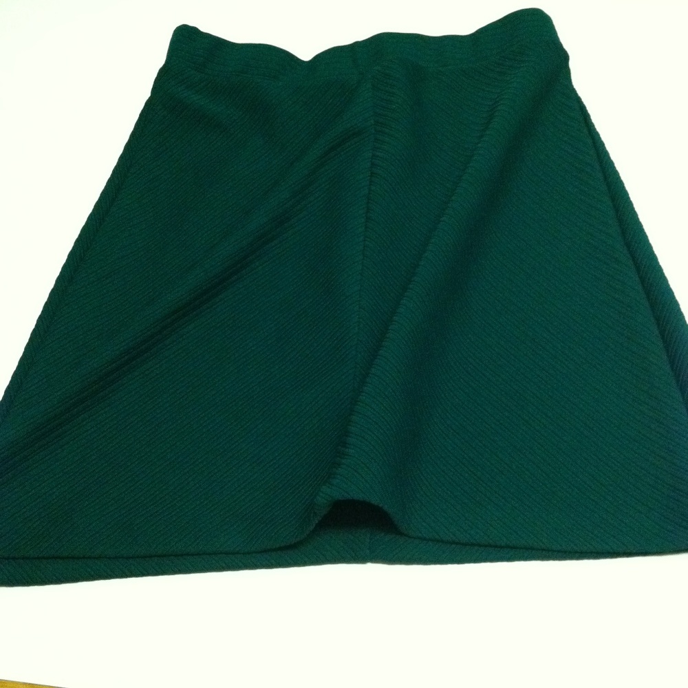 Textured Skater Skirt